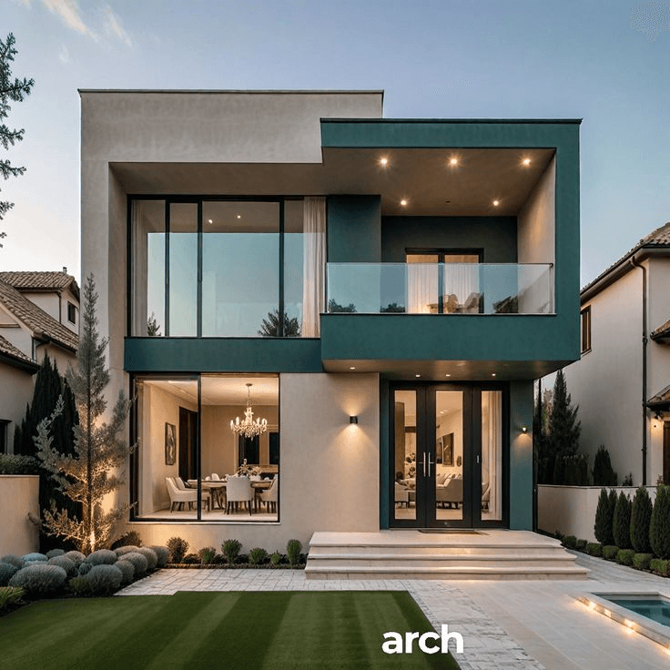 فيلا مودرن بتصميم عصري في جدة